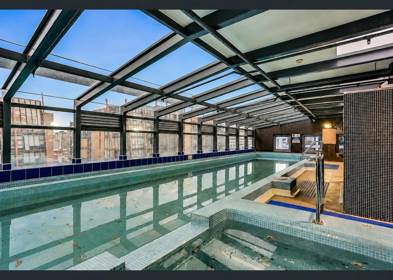 Property pool after AI poolside enhancement before