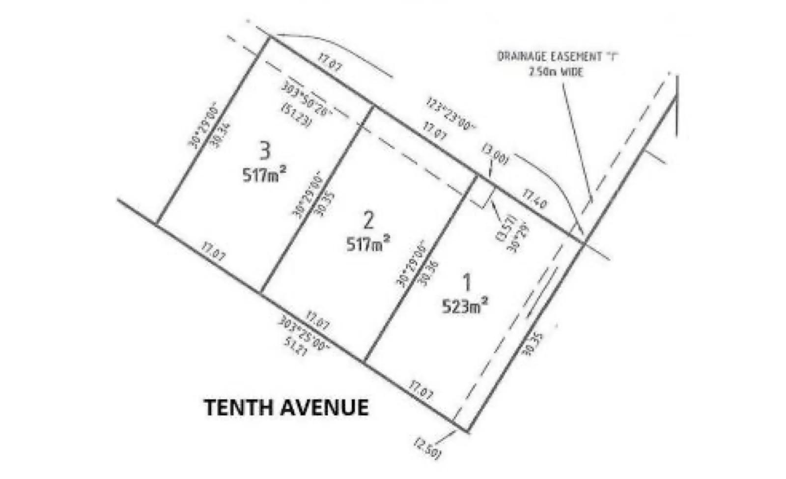 Property boundary map overlay generated from a site photo before