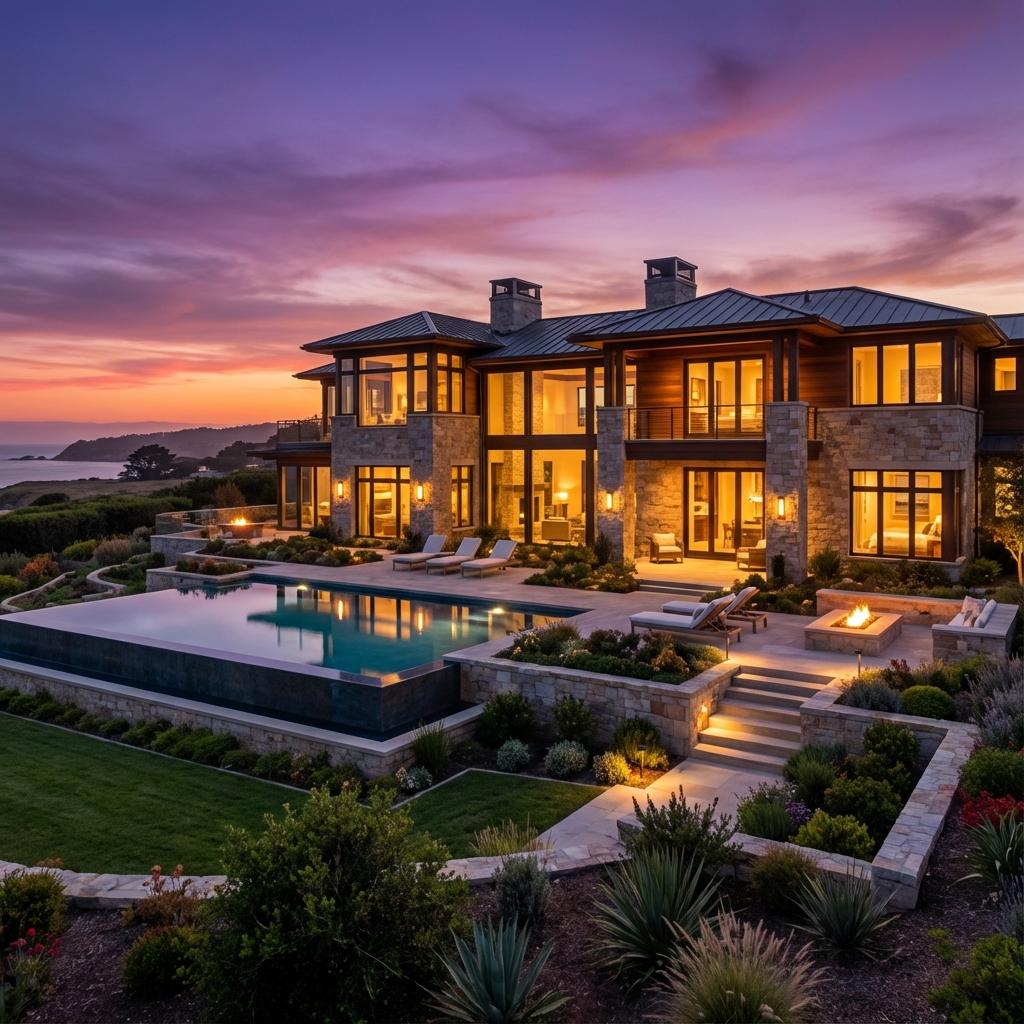 Property listing video generated from a sequence of photos